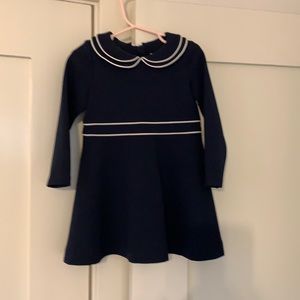 Jacadi Paris navy blue dress